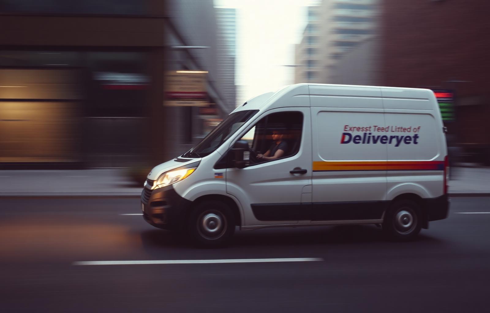 Same-day delivery van in Orlando
